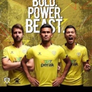 Ori Perak FC home player issue jersey 2020