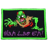 WAH LAO EH ZOMBIE PATCH - GREEN / HOT PINK