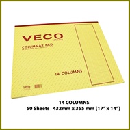 ❐ ➜ ➧ Veco / Fortune Columnar Pad 50sheets per pad