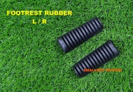 YAMAHA FZ150 FZ150i FRONT FOOTREST RUBBER GETAH TEMPAT PIJAK KAKI DEPAN LEFT RIGHT FULL SET FZ 150 1