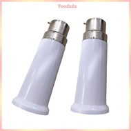 Yoo B22 to E27 Adapter Converter B22 Light Socket to E27 Light Bulb Base Socket