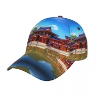 Ready Stock Byodo-In Temple Fashion Curved Brim Baseball Cap Simple Casual Street Dance Hat All-Matc