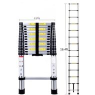 Aluminum Telescopic Ladder – Straight 5.0M (16.4ft), 12 Steps
