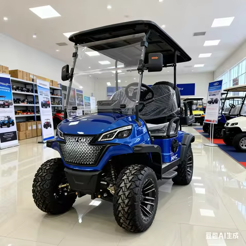 Innovation 63km/h 4wheel drive lifted gas Golf Cart 48V 60v 72V Lithium Battery golf carts 2 4 6 per