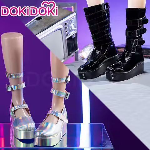 KAngel Ame Chan Cosplay Shoes Game NEEDY GIRL OVERDOSE Cosplay DokiDoki Women Cute Cosplay KAngel Sh