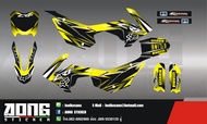 สติกเกอร์ CRF110 MSX KSR ลาย001