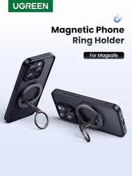 New ugreen magnetic phone ring holder for MagSafe iPhone 15 14 13 pro Xiaomi Samsung Huawei aluminum