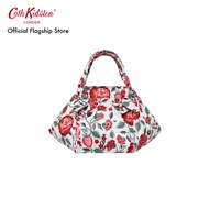 Cath Kidston Recycled Satin Grab Bucket Bag Strawberry Garden  Cream/Pink กระเป๋า กระเป๋าถือ กระเป๋าสีครีม กระเป๋าแคทคิดสตัน