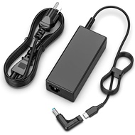 Charger Compatible with HP Laptop Chromebook Computer - 2 Tips 65W 45W UBS C Laptop Charger＆Samrt Bl