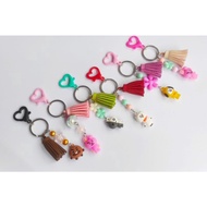 GANTUNGAN PRIA Ganci Keychain 2-Doll BTS BT21 KPOP ARMY Motorcycle Car Bag Unique Accessories Access