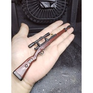 [Ready Stock] Miniature 1/6 SCALE METALLIC PAINTED WWII KAR 98K TOY MODEL MINIATURE FOR 12" ACTION F