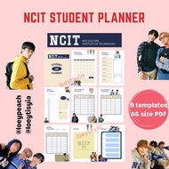 [PDF] NCIT STUDENT PLANNER - NCT 127 | Printable PDF Planner Template | 2023 Study Planner | Digital