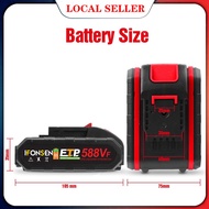 IFONSEN 21V 588VF Lithium battery Electric Drill Battery For Power Tools or Saber saw battery charge