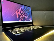 ASUS ROG華碩電競筆電i7-9750H,GTX1650-4G,16G Ram,256G SSD+1TB HDD
