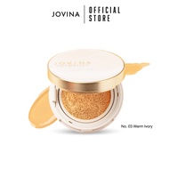 ☼ กรอกโค้ด SCYJKM ลด 60.- ✨ Jovina Everyday Perfecting Cushion Long Wear SPF PA+++ คุชชั่นเนื้อแมต