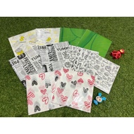 Paper BENTO BASE / MOTIF BAKING PAPER / MOTIF RICE PAPER 15X15