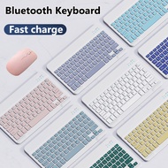 Rechargeable Bluetooth Keyboard Wireless Keyboard and Mouse Set for IPad Pro 11 2024 10th 10.9 10.2 Pro 12.9 2022 2021 2020 2018 2015 Air 5 4 9.7 6th 5th Mini