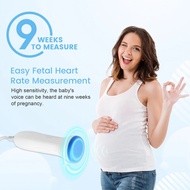3Mhz Ultrasound Heart Rate Detector Ultrasonic Pregnant Baby Heartbeat Fetal Monitor Doppler beat