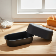 Nonstick Basque Oval Mold Lucas Light Cheesecake Mold Japanese Mini Tub Bread Pan