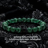 Best 8mm Combination of 1 Hajar Jahanama Stone Bracelet