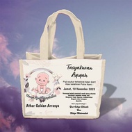 sh3 Tas Souvenir ie Bag Tasyan Aqiqah / khitan / 7 bulanan / Custom