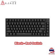 คีบอร์ดเกมมิ่ง AJAZZ AK820 Wired มีไฟ LED Mechanical Keyboard คีย์บอร์ด 80% แมคคานิคอล ประกัน 1 ปี