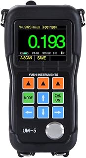 Yushi Ultrasonic Thickness Gauge UM-5DL with live A/B scan and 10800 storage communication to the co