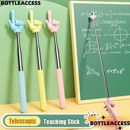 BOTTLEACCESS Finger Reading Sticks, Finger Design Telescopic Rod Teaching Pointer, Professional Stai