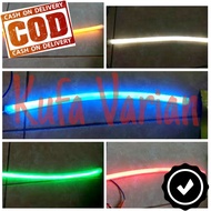 Led DRL Flexible 30cm Lampu Alis Neon Motor Mobil Warna Warni Diam dan Flash Universal Murah motor beat vario mio nmax lexi aerox adv ninja satria fu xeon fino m3 scoopy spacy vixion thunder shogun dll PROMO - KUFA VARIAN