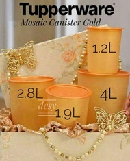 Tupperware  One touch mosaic canister (1)