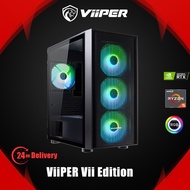 Viiper Vii Edition Gaming Desktop With AMD RYZEN 5 3600 / RTX 3060Ti