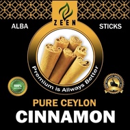 Cinnamon sticks 100% Pure Organic Ceylon alba Cinnamon from Sri Lanka 80g | Ori Kulit Kayu Manis Sri