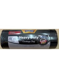 GUSTO HEAVY DUTY GARBAGE BAG ,  plastik sampah tahan lasak dan berquality bagus