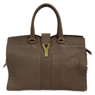 Yves Saint Laurent YSL Laula SAINTLAURENT Handbag Purse beige mini leather Direct from Japan Secondh