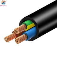 Extension Cord Reel 3 Core Electrical Wire Portable Extension Cord For Camping