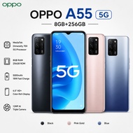 OPPO A55 5G Smartphone- 8GB RAM + 256GB ROM丨6.51 inch LCD丨5000mAh丨50MP丨Dual Nano-SIM