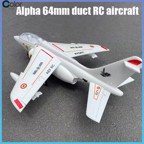 Alpha 64mm Culvert Large Size 101cm12 Leaf Epo Jet Model Aircraft Fixed Wing Assembly Remote Control