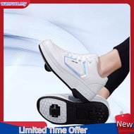 [Ready Stock] Heelys Shoes Roller Blades Kick Roller Shoes Men's and women's high-looking and shrink