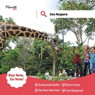 [PROMO DISKAUN 10%] Zoo Negara + FREE Panda Centre INSTANT TIKET