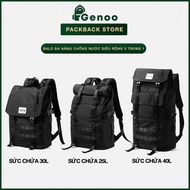 Balo Đa Năng 3 Trong 1 GENBAG Cao Cấp Chống Thấm Nước Balo Thời Trang Nam Nữ Nhiều N