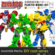 robot toys robot eilik murah Mainan teka-teki model pasukan penyelamat kanak-kanak