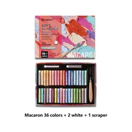 Shadow.rich Giorgione สีน้ํามันหนักสีติดขายส่งซุปเปอร์นุ่มดินสอสีมีดโกนชุด 48 สี Morandi 24 Macarons