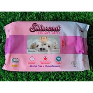 Shinecoat dog wet wipes/ dog wet wipes