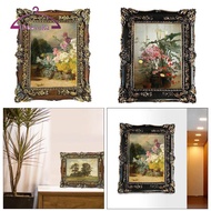 [Amleso2] Photo Frame 5x7 Tabletop and Wall Floral Embossed Picture Frame for Home