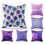 <COD>Purple series Pillow case40×40.45×45.50×50.60×60.Home Decor throw pillow case,Beddings cushion 