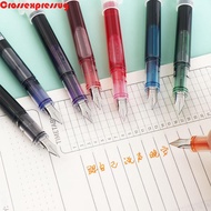 VORTEX Writing Ink Pens, Quick-Drying Multi-Color Fountain Pen, Calligraphy F Nib Large Capacity 0.5