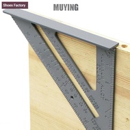 90 Degree Thickened Square Aluminum Alloy Carpentry Measurement Square Square 45 Degree Square Ruler