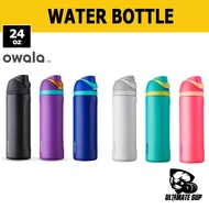 Owala FreeSip Insulated Stainless Steel Blender Bottle w Locking Push Button Lid | Water Bottle | Tumbler Various Color