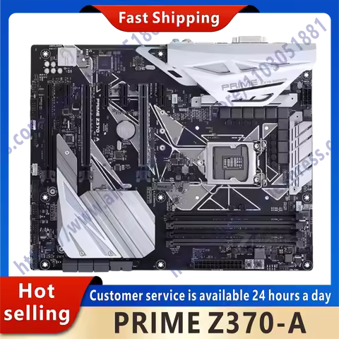 Used PRIME Z370-A original desktop computer Z370 Z370M DDR4 motherboard LGA 1151 i7/i5/i3 USB3.0 SAT