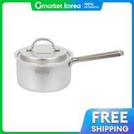 Queen Sense | Queensense Made in Korea Ready-To-Use Unpolished Ih All 5-Ply Single-Handle Saucepan 1